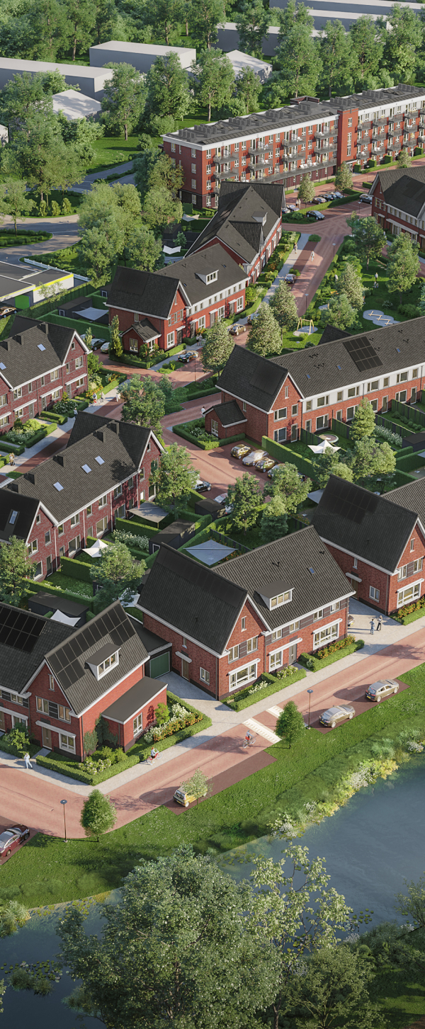 Bovenaanzicht Maarssenbroek Haagstede