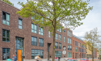 Arnhemse Heeren voorzijde woningen.
